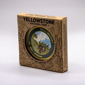 Yellowstone National Park Challenge Coin