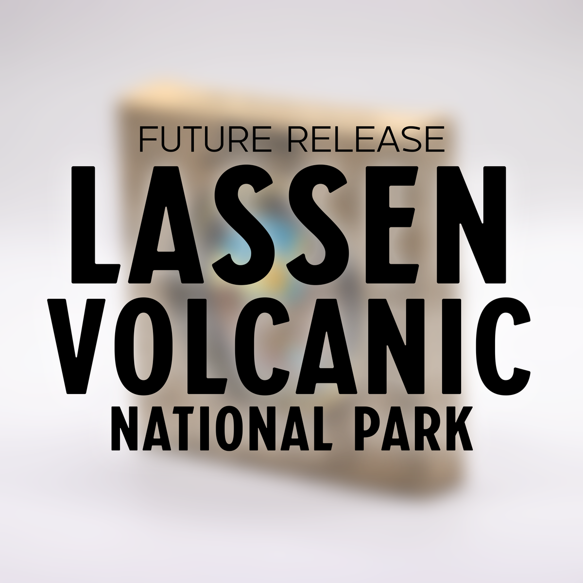 Lassen Volcanic National Park Challenge Coin