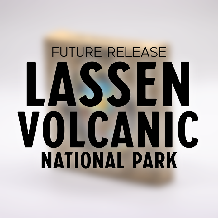 Lassen Volcanic National Park Challenge Coin