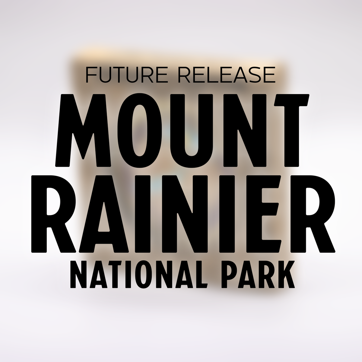Mount Rainier National Park Challenge Coin